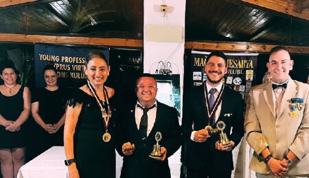 Mağusa Mesarya ve Young Professionals Cyprus Virtual Lions Kulüpleri’nde devir teslim töreni düzenlendi  