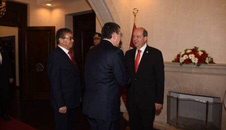 Cumhurbaşkanı Tatar, 15 Kasım Cumhuriyet Bayramı dolayısıyla tebrik kabul etti