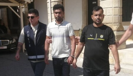 Güzelyurt'ta askeri birliğe taş atan iki zanlı, 3 gün tutuklu kalacak!