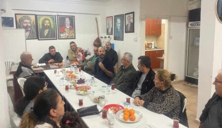 Bağımsızlık Yolu, Mağusa Alevi Kültür Derneği’ni ziyaret etti