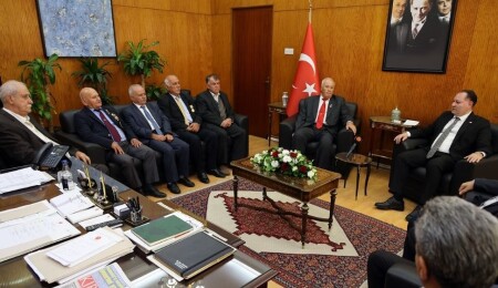 Ziya Öztürkler, Türk Barış Kuvvetleri Gaziler Derneği ile görüştü: Egemen eşitlik ve iki devletlilik hakkımızdır