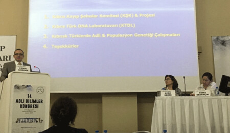 DNA Laboratuvarı, Çeşme'de gerçekleştirilen "14. Adli Bilimler Kongresi"nde temsil edildi