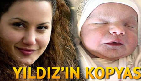 Yıldız Asyalı kızının yüzünü gösterdi