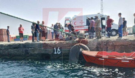Mağusa Limanında elektrik kazası: 2 genç olay yerinde hayatını kaybetti