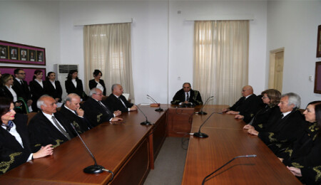 Yeni yargıçlar yemin etti