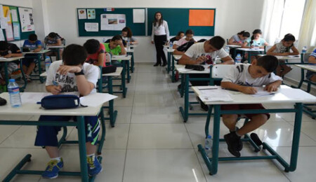 Yakın Doğu Koleji burs sıralama, seviye tespit ve giriş sınavı yapıldı