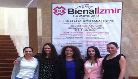 Yakın Doğu Üniversitesi 2. Uluslararası "İzmir Sanat Bienali 2013'te" temsil edildi