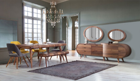 Yeni sezon yemek masası takımları