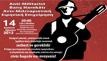 Anti-Militarist Barış Harekâtı, bu gece 4. kez gerçekleşiyor