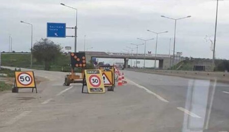 Yonca Kavşağı ile Cihangir Kavşağı arasındaki yol tamir çalışmaları nedeniyle sürücüler uyarıldı