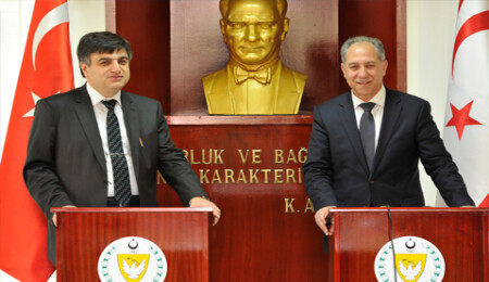 YÖK Başkanı KKTC'de...