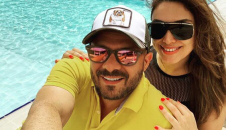 Zuhal Topal tatil için Girne'yi tercih etti