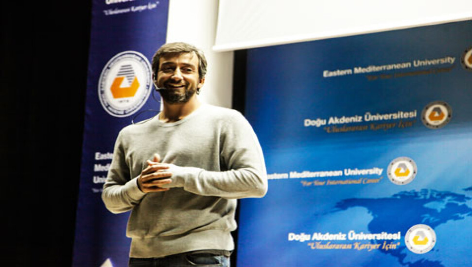 DAÜ, oyuncu yunus günçe'yi konuk etti