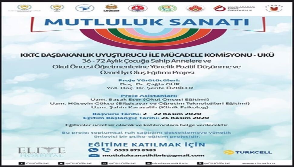 “Mutluluk Sanatı” projesi hayata geçiyor