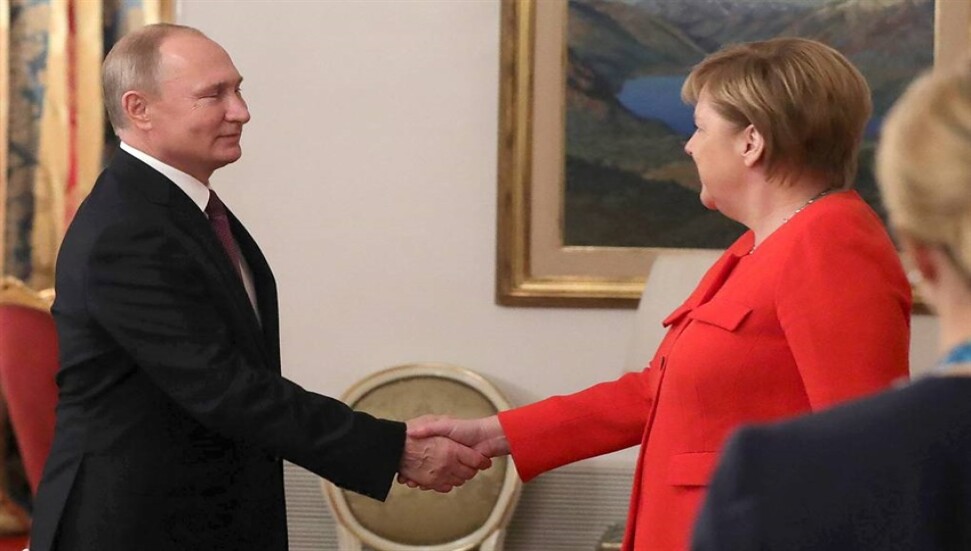 Putin ve Merkel, Libya meselesini görüştü