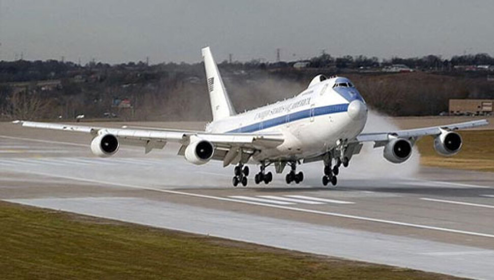 ABD 'kıyamet günü' uçağını havalandırdı