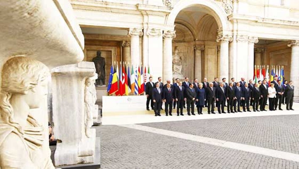 AB 60. yıl dönümünü Roma'da kutladı