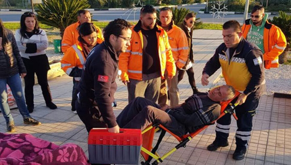 Hastaneye kaldırılan CAS çalışanı tedavisinin ardından yine eylem alanında