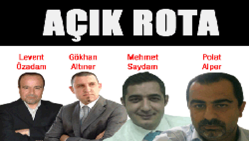 Açık Rota`nın konukları Levent Özadam, Mehmet Saydam ve Polat Alper