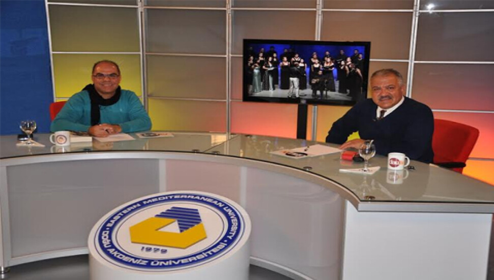 DAÜ "Ada Işığı" programına bu hafta eğitimci, yazar Ulus Irkad konuk oldu