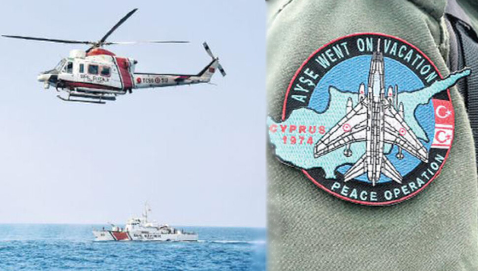 Akdeniz'deki tatbikatta Barış Harekâtı'na özel peç: "Ayşe tatile çıktı"