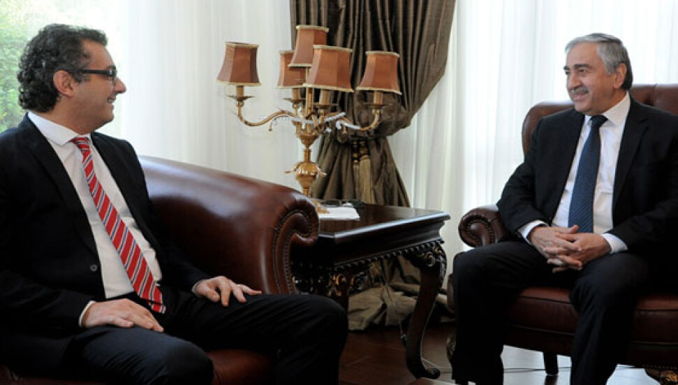 Akıncı ile Erhürman, haftalık olağan görüşmede bir araya geldi