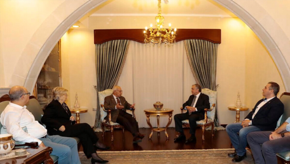 Akıncı, Genelkurmay eski Başkanı İsmail Hakkı Karadayı'yı kabul etti