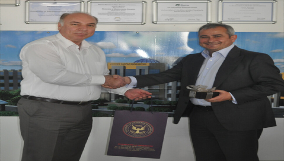 ATV Genel Yayın Yönetmeni Erdoğan Aktaş AKÜN ziyaret etti...