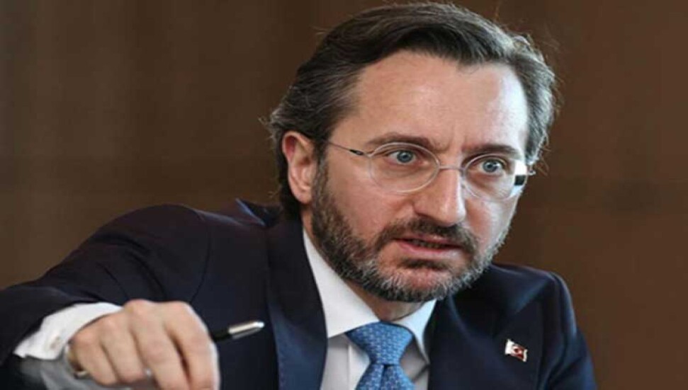 İletişim Başkanı Altun'dan Cumhurbaşkanı Akıncı'ya tepki