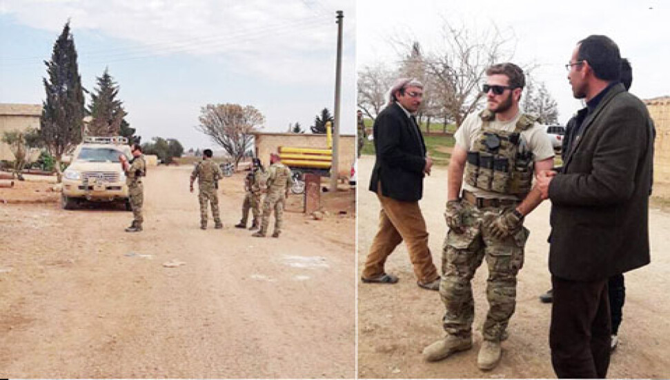 Amerikan askerleri Türkiye sınırında görüntülendi!