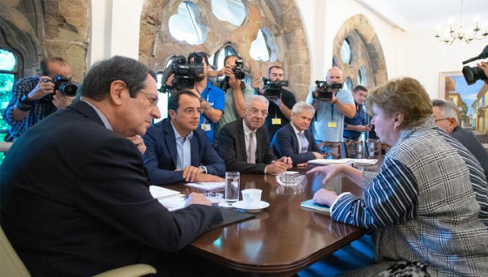 Anastasiadis ile Lute'un görüşmesi bir saat sürdü: Herhangi bir açıklama yapılmadı