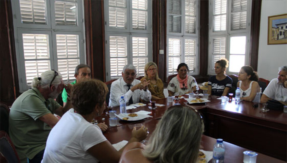 Ankara 19 Mayıs Spor Akademisi mezunlarından Özçınar'a ziyaret