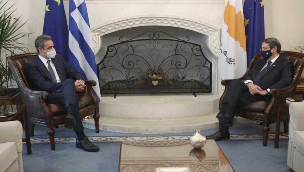 Anastasiadis - Miçotakis görüşmesi sonrası yapılan açıklamada 'federasyon' vurgusu