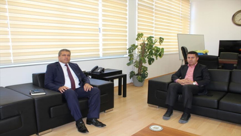 AK Parti Samsun Milletvekili Fatih Öztürk Belediye Başkanı İsmail Arteri ziyaret etti