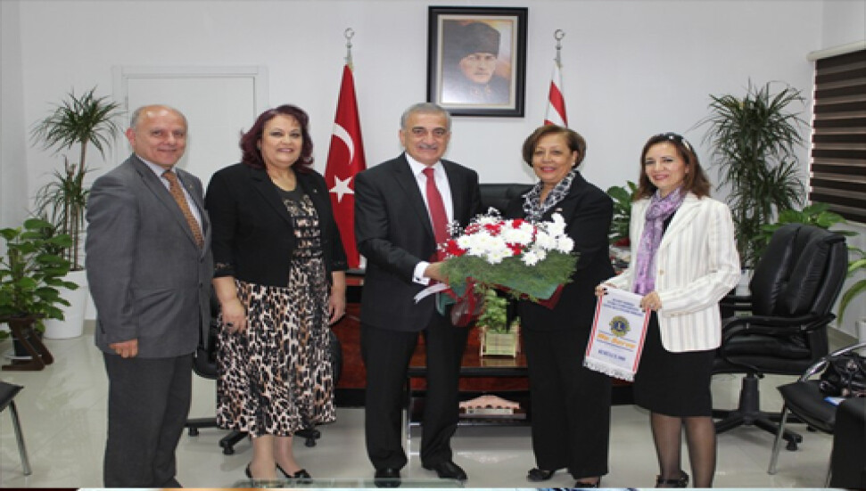 Arabacıoğlu, Lions Kulüpleri Birliği'ni kabul etti