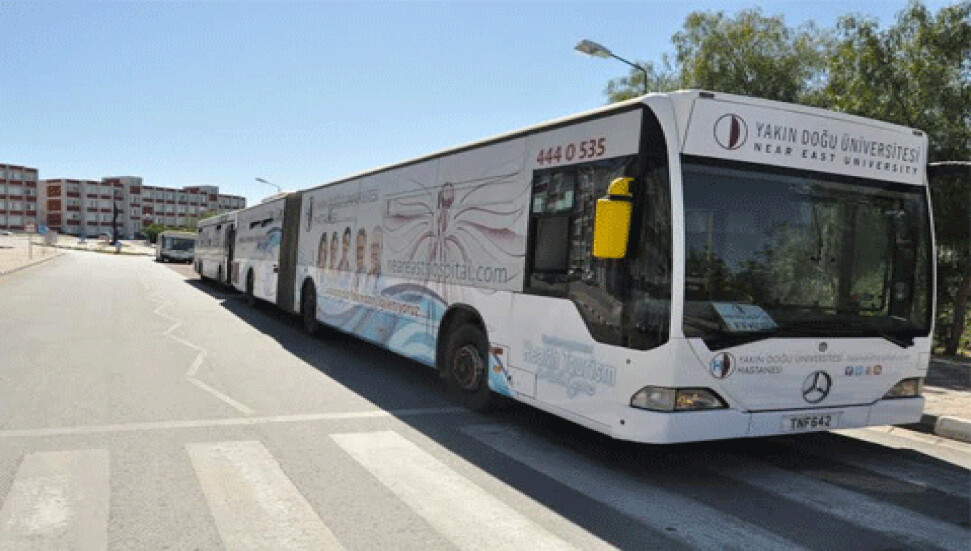 YDÜ, yeni otobüslerle hizmet vermeye başladı