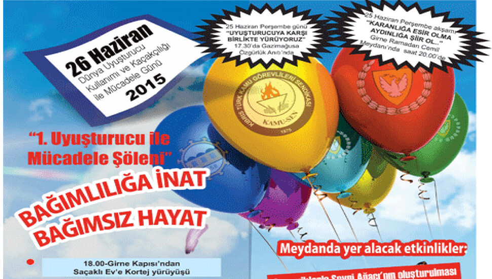 "Uluslararası Uyuşturucu Kullanımı ve Kaçakçılığı ile Mücadele Günü" etkinliği