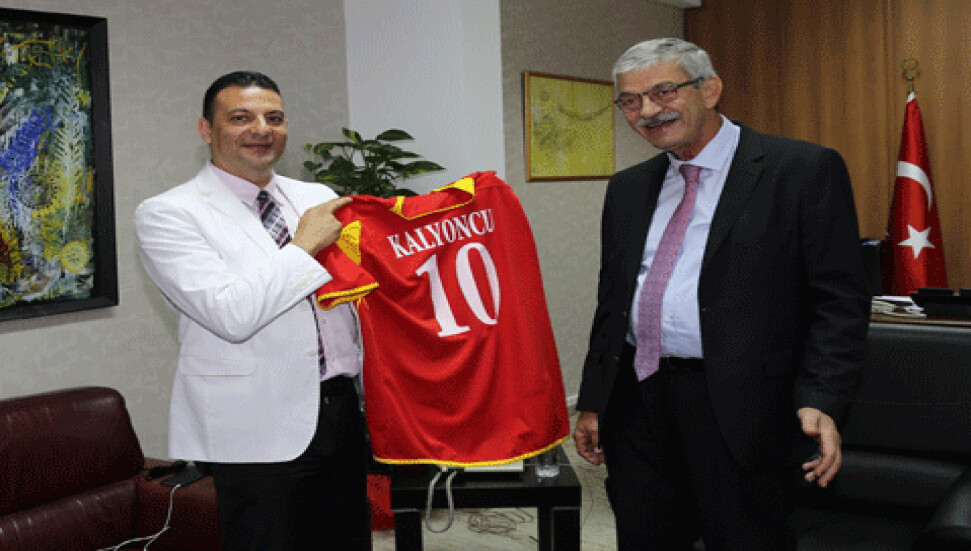 Kalyoncu, GAÜ ÇTSK Yönetim Kurulu'nu kabul etti