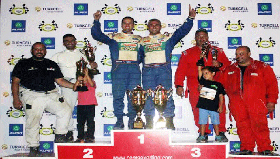 Kuzey Kıbrıs'ta Avcıoğlu - Korkmaz ikilisi zafere ulaştı