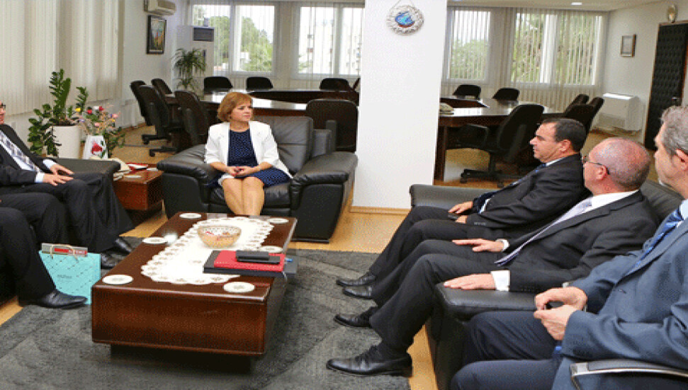 Çolak, Yeni Avrupalılar İş Adamları Konfederasyonu Başkanı'nı kabul etti