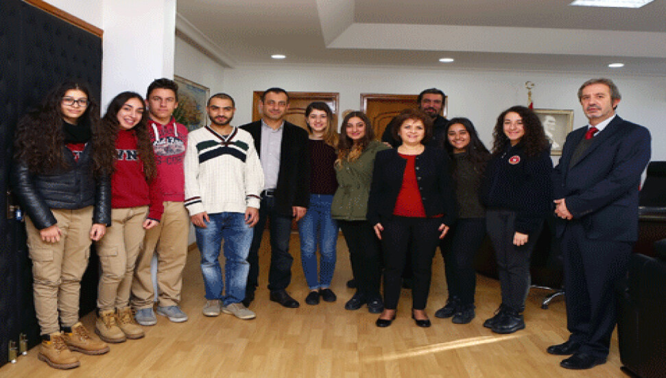 Bakan Çolak BIM Orkestra yarışmasında dereceye giren gençleri kabul etti 