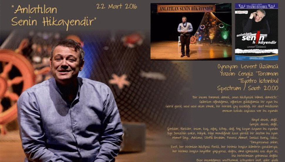 Tiyatro Günleri, Levent Üzümcü'nün oyunu ile başlıyor