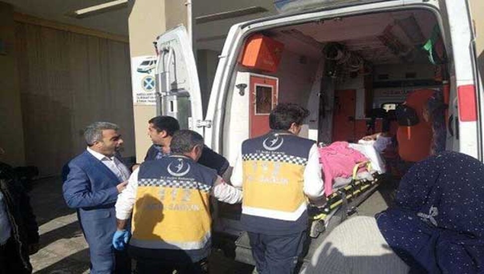 Atatürk'ü anma töreninde, Kıbrıs gazisi beyin kanaması geçirdi