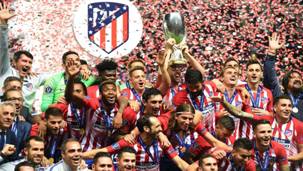 Atletico Madrid, UEFA Süper Kupada gülen taraf oldu