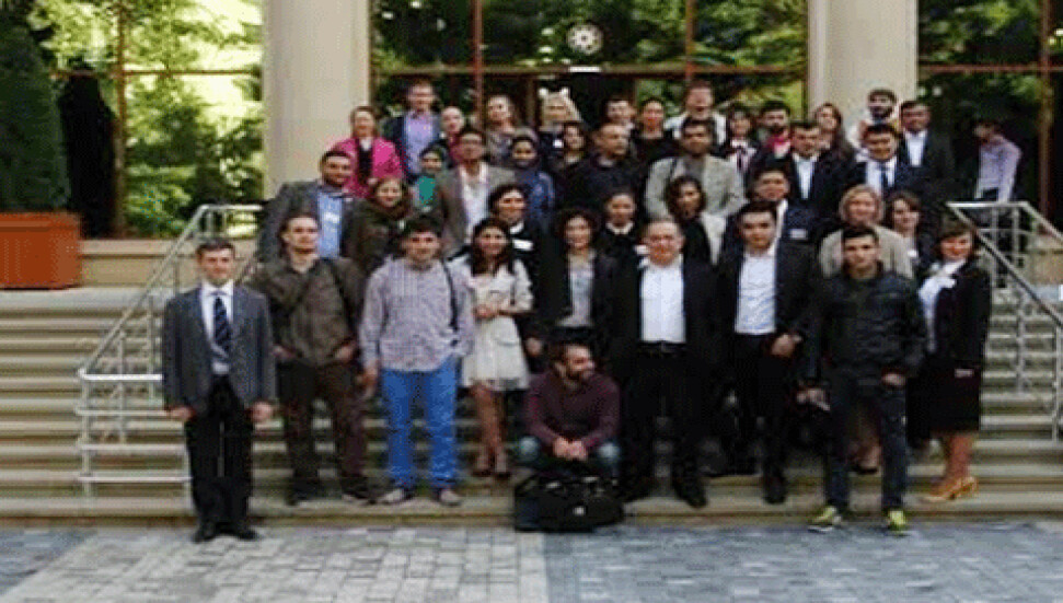 YDÜ, Bakü'deki 6. Genç Bilim İnsanları Konferansı'nda temsil edildi