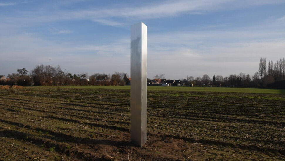 Monolit çılgınlığı sürüyor: Belçika, İspanya ve Almanya'da da görüntülendi