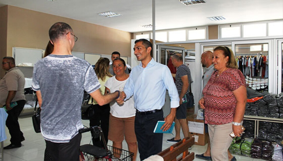 Birol Karaman ve ekibi Sanayi Bölgesinde: "Kentin her yanına sahip çıkacağız!"