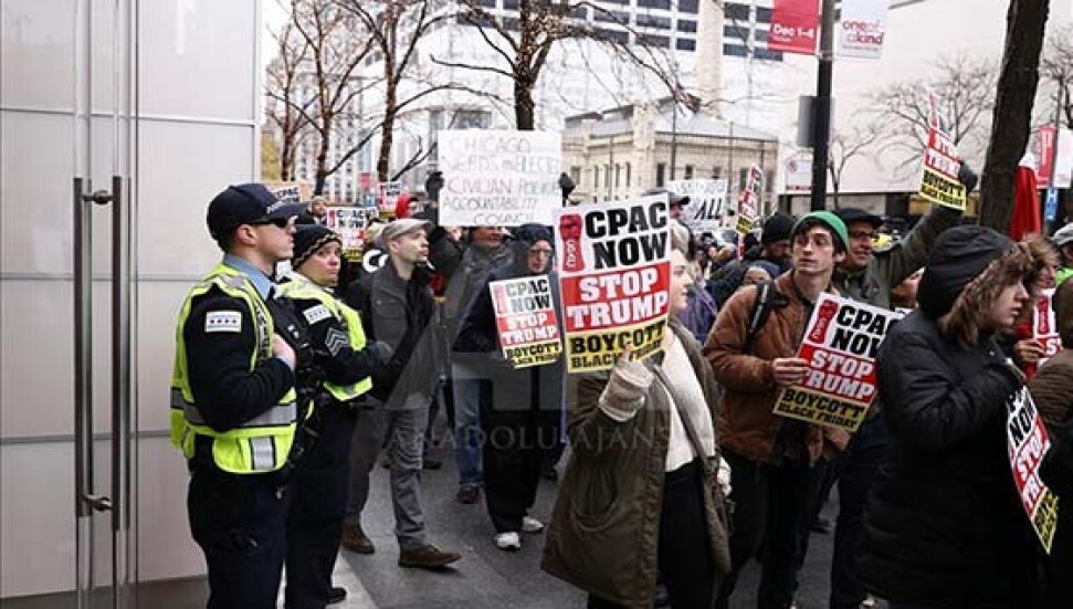 Chicago'da "kara cuma" protestosu