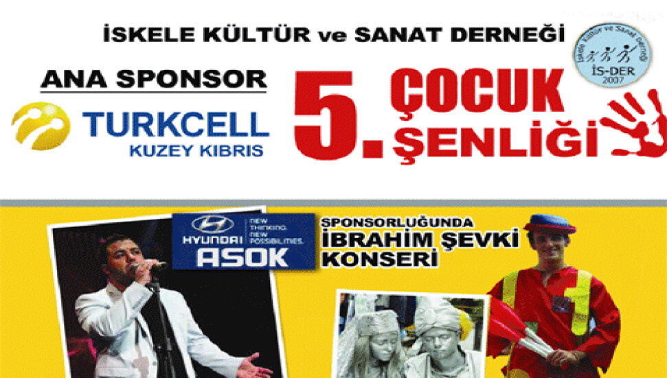 İskele'de 5. Çocuk Şenliği düzenleniyor