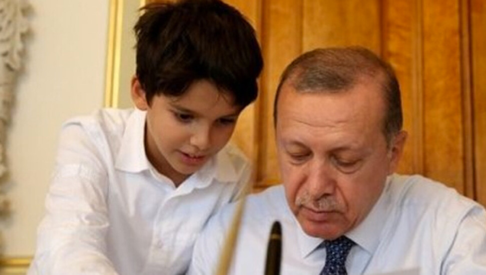 Cumhurbaşkanı Erdoğan'ın torunu TRT Çocuk'ta!